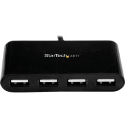 STARTECH.COM ST 4200MINIC - 4 puertos USB C Hub - C a 4x A - USB 2,0
