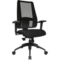 TST SITNESSD SW - Silla de oficina TOPSTAR LADY SITNESS® DELUXE, negro