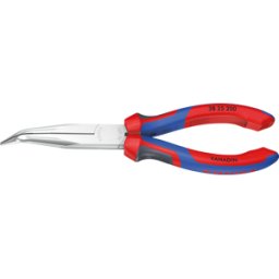 KNIPEX KN 38 25 200 - Alicate para mecánicos curvado 40°, 200 mm, cromado