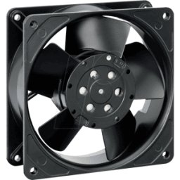 EBM-PAPST PAPST 4856ZWU - Ventilador axial, 119 x 119 x 38 mm, 230 V CA, rpm: 1700