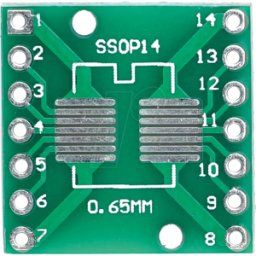 FREI BB SOP14 - Placas de revelado - adaptador de derivación SMD, SOP14 /