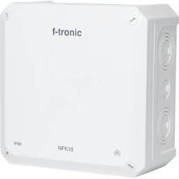 F-TRONIC NEPTUN NFK18WS - Caja de derivación FR IP66, blanca, NEPTUN Compact