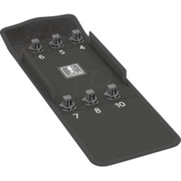 WERA 05136452001 - Caja textil, vacía, 152 x 159 x 45 mm