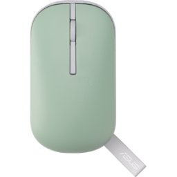 ASUS MD100 GN - Ratón (ratón), Bluetooth/inalámbrico, verde