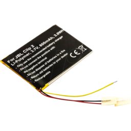 FREI AKKU 31061 - Batería de repuesto, JBL clip 2, Li-Po, 800 mAh