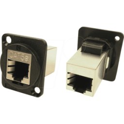 CLIFF CP30220S - Adaptador RJ45 de montaje en placa frontal, Cat.5e, serie FT
