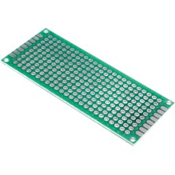 BERRYBASE LR-DS-37 - Placa perforada, doble cara, 70 x 30 mm