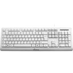 MEDIARANGE MR OS110 - Teclado, USB, blanco