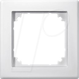 MERTEN EL MS 484119 - M-SMART, bastidor, simple, blanco polar, acabado mate