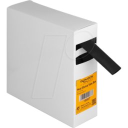 DELOCK 19987 - Caja de tubo termorretráctil, con adhesivo interno, 5 m x