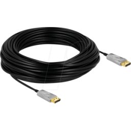 DELOCK 85888 - Cable óptico activo DisplayPort 1.4 8K 25 m