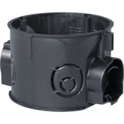 F-TRONIC EL E 106M25 - Caja de aparatos plana UP, sin tornillos