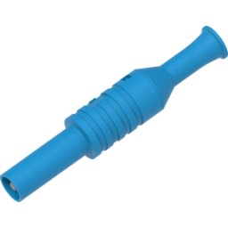 ELECTRO PJP PJP 1065-BL - Enchufe de seguridad, 4mm, azul