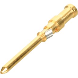 HARTING HAN 09150006124 - Pasador de contacto, 0,14-0,37 mm², cobre, chapado en oro