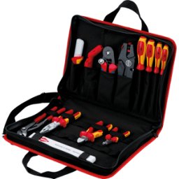 KNIPEX KN 00 21 11 - Juego de herramientas, bolsa de herramientas compacta, para elec