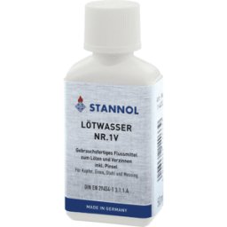 STANNOL 1V 50ML - Agua de soldadura n.º 1 V, 50 ml