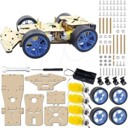 FREI CAR ADA143 - Kit de robot Autocassis para Raspberry Pi y Arduino