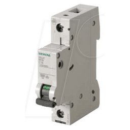 SIEMENS LS 6106 6 - Interruptor automático, car. B, 6 A, 1 polos