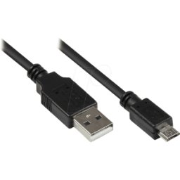 GOOD CONNECTIONS GC 2510-MB003 - Cable USB 2.0, conector A a conector Micro B, 0,3 m