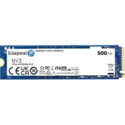 SNV3S/500G - Kingston NV3 NVMe™ SSD, 500 GB, M.2 PCIe