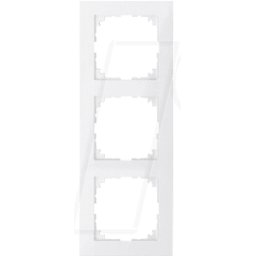 MERTEN EL MPU 4030-3619 - M-PURE, bastidor, triple, blanco polar, brillante