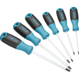 HAZET HZ 811T/6 - Juego de destornilladores 811T/6, TORX (TX), 6 piezas