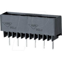 RIA CONNECT STL 310-12 - Cabecera del pin, 12-pin, RM5.0, recto, soldable
