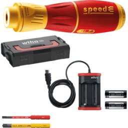 WIHA 44318 - Destornillador inalámbrico, speedE® II, juego de 7 piezas