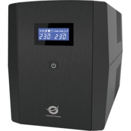 CONCEPTRONIC CON ZEUS08EM - SAI, 1500 VA / 900 W, CONTACTO DE PROTECCIÓN, IEC