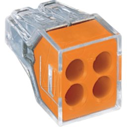 WAGO 773-104 - Bloque de terminales de caja de conexiones, 2,5 mm², 4 conductor