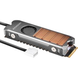 AXAGON AXG CLR-M2FAN - Disipador de calor activo para M.2 SSD 2280