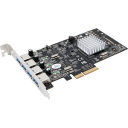 EXSYS EX-12004-2 - PCIe x4 > 4 x USB externo 3,1 Tipo A..
