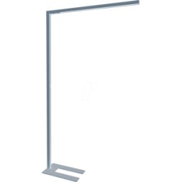 HEITRONIC HEIT LL-510002 - Lámpara de pie LED, 60 W, 7500 lm, 4000 K, regulable, plata