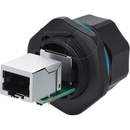 GOOD CONNECTIONS GC IC06-R102 - Conector RJ45 + placa de PCB, conector RJ45 a ambos lados, bayon