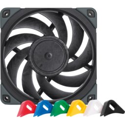 NO NFA12X25PWMSW - Ventilador de caja NOCTUA NF-A12x25 PWM Chromax.black.swap, 120