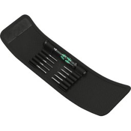 WERA 05135938001 - Micro-set Kraftform Compacto, mixto, 11 piezas