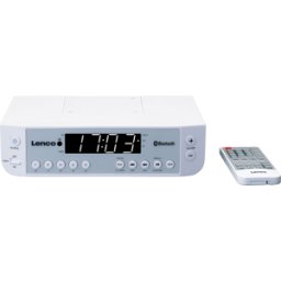 LENCO KCR-100WH - Radio cocina, FM, Bluetooth, subsuelo