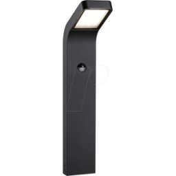 PAULMANN PLM 94747 - Lámpara de bolardo al aire libre Kulma, 3000 K, 7,5 W, an