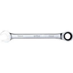 WIHA 44660 - Llave de horquilla de trinquete anillo, 19-19