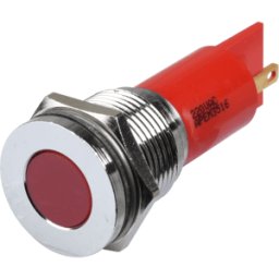 APEM APM Q16F1C R220E - Lámpara de señalización LED, roja, 220 V, 1