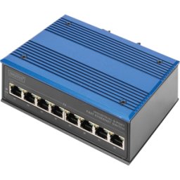 DIGITUS DN650106 - Switch, 8 puertos, Fast Ethernet