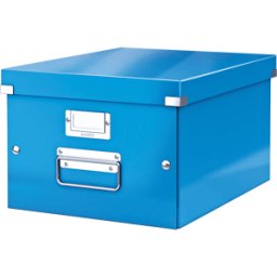 LEITZ 60440036 - Caja de archivos C&S; WOW medio azul