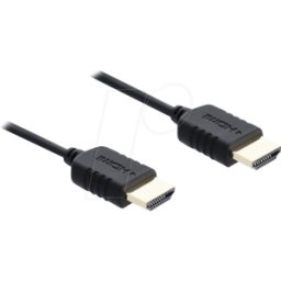DELOCK 81683 - Cable High Speed HDMI coaxial 8K 60 Hz 48 Gbps con revestimiento