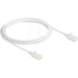 DELOCK 80360 - Cable de red RJ45 Cat.6A industrial U/UTP Slim 2 m blanco