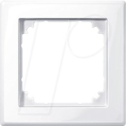 MERTEN EL MS 478125 - M-SMART, marco, simple, blanco activo, brillante