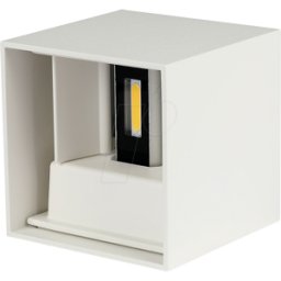 V-TAC VT-218527 - Lámpara de pared, 11 W, 1360 lm, 3000 K, blanco, IP65