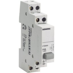 SIEMENS SIE 5TE4813 - Pulsador, 4NC 20A, 1 botón gris con función de cie