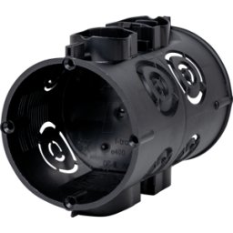 F-TRONIC EL E400 - Caja doble para aparatos UP profunda, sin tornillos