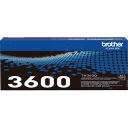 TONER TN3600 - Tóner, Brother, negro, original, 3.000 páginas