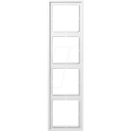 JUNG JG LS984 - Bastidor cuádruple, montaje vertical y horizontal, duropl